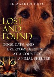 Lost and Found by Elizabeth Hess