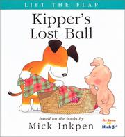 Cover of: Kipper's Lost Ball