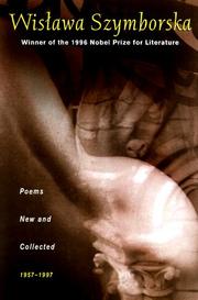 Cover of: Poems, new and collected, 1957-1997