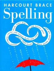 Cover of: Harcourt Spelling by Thorsten Carlson, Richard Madden