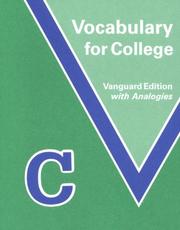 Cover of: Vocabulary for College Students