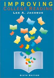 Cover of: Improving college reading