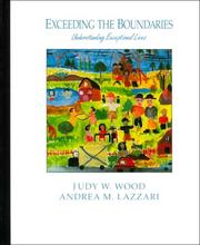 Cover of: Exceeding the boundaries: understanding exceptional lives