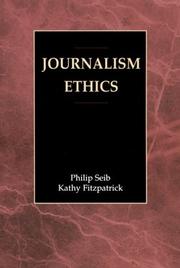 Cover of: Journalism ethics