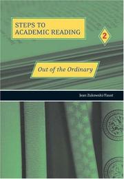 Cover of: Out of the ordinary: refining academic reading skills