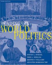 Cover of: Readings in world politics: a new era