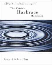 Cover of: College workbook to accompany The writer's Harbrace handbook by Larry G. Mapp, Larry G. Mapp