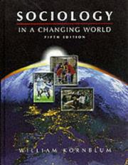 Cover of: Sociology in a changing world