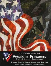 Cover of: Telecourse Guide for Voices in Democracy United States Government