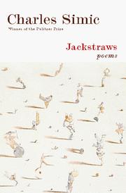 Cover of: Jackstraws by Charles Simic