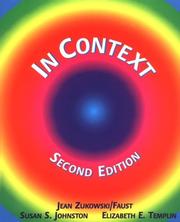 Cover of: In Context, Second Edition by Jean Zukowski/Faust, Jean Zukowski-Faust, Susan S. Johnston, Elizabeth E. Templin, Jean Zukowski-Faust, Susan S. Johnston, Elizabeth E. Templin