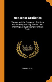 Cover of: Nonsense Drolleries by Edward Lear