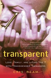 Cover of: Transparent by Cris Beam