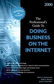 Cover of: The Professional's Guide to Doing Business on the Internet, 2000