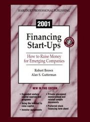 Cover of: Financing Start-Ups by Robert Brown - undifferentiated, Alan S. Gutterman