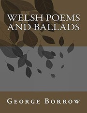 Cover of: Welsh Poems and Ballads