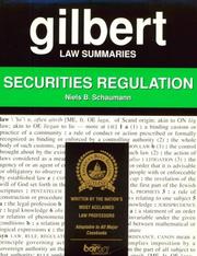 Cover of: Gilbert Law Summaries by Niels B. Schaumann