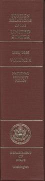 Cover of: Foreign Relations of the United States, 1964-1968, Volume X: National Security Policy