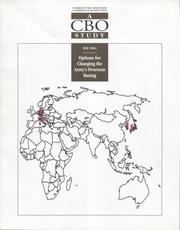 Options for changing the Army's overseas basing by Lussier, Frances M.