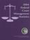 Cover of: 2004 Federal Court Management Statistics