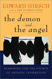 Cover of: The Demon and the Angel by Edward Hirsch