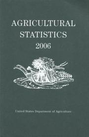 Agricultural Statistics, 2006 (Paperback) by National Agricultural Statistics Service