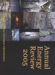 Cover of: Annual Energy Review 2005