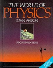 Cover of: The World of Physics by John Avison