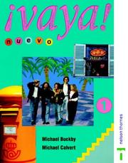 Cover of: Vaya! Stage 1 Student Book 2ed (Vaya Nuevo) by Piers Anthony, Buckby