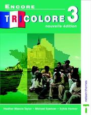 Cover of: Encore Tricolore 3: Nouvelle Edition (Encore Tricolore)
