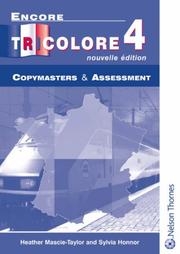 Cover of: Encore Tricolore 4 Copymasters & Assessment (Encore Tricolore)