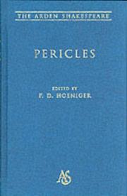 Cover of: Arden Shakespeare: Pericles by F. D. Hoeniger