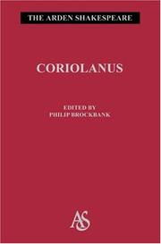 Cover of: Coriolanus (Arden Shakespeare: Second Series) by William Shakespeare