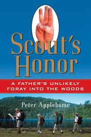 Cover of: Scout's Honor: A Father's Unlikely Foray into the Woods