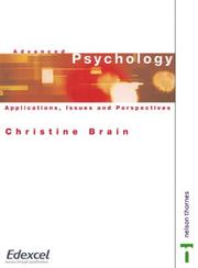 Cover of: Advanced Psychology by Christine Brain