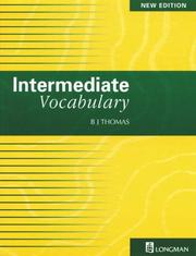 Cover of: Intermediate Vocabulary