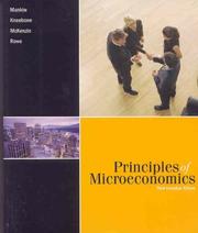 Cover of: Principles of Microeconomics by N. Gregory Mankiw