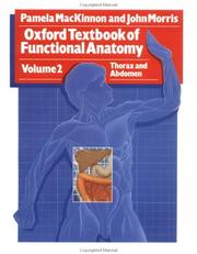 Cover of: Oxford Textbook of Functional Anatomy by Pamela MacKinnon, John Morris