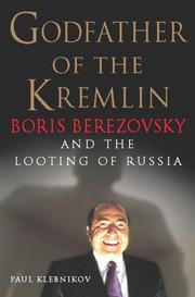 Cover of: Godfather of the Kremlin by Paul Klebnikov