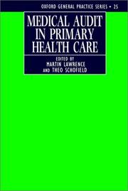 Cover of: Medical audit in primary health care | 