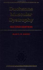 Duchenne muscular dystrophy by Alan E. H. Emery