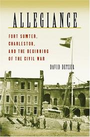Cover of: Allegiance by David Detzer