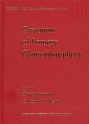 Cover of Treatment of primary glomerulonephritis