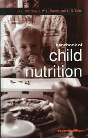 Cover of: Handbook of child nutrition by B. L. Wardley