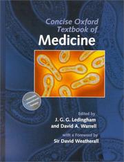 Cover of: Concise Oxford Textbook of Medicine (Oxford Textbook) by 