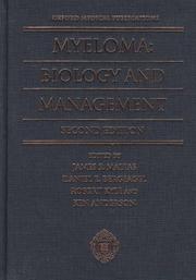 Cover of: Myeloma: biology and management