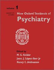 Cover of: New Oxford textbook of psychiatry