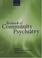 Cover of: Textbook of Community Psychiatry (Oxford Medical Books)