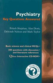 Cover of: Psychiatry: Key Questions Answered: Includes CD-ROM (Key Questions Answered Series)