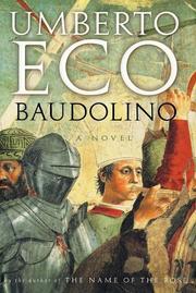 Cover of: Baudolino by Umberto Eco